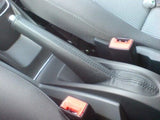 FITS SEAT IBIZA 2009+ LEATHER HANDBRAKE  GAITER BLACK NEW CUSTOM NEW MADE IN UK