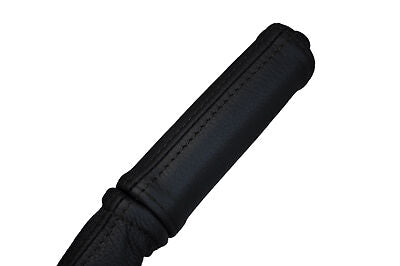 black stitch FITS TOYOTA RAV4 94-00 HANDBRAKE LEATHER HANDLE COVER ONLY