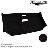 D RED STITCH LEATHER & SUEDE TOP RECOVERY KIT COVERS FOR VW T5 TRANSPORTER