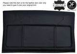 BLACK STITCH PARCEL SHELF LEATHER COVER  FITS VW GOLF MK2 II JETTA 83-92
