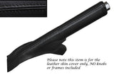 BLACK STITCHING LEATHER HANDBRAKE GAITER FITS TOYOTA YARIS 2006-2010 CUSTOM NEW