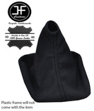 BLACK STITCH MANUAL BLACK SUEDE GEAR GAITER FITS BMW 3 SERIES E36 E46 91-05