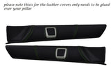 GREEN STITCH A PILLAR  COVERS FITS LANDROVER DISCOVERY 2 TDI TD5 V8 300 98-04