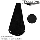 BLACK SUEDE FITS BMW MINI R50 R53 GEAR COVER GAITER 2001-2006 CUSTOM NEW