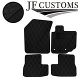 D GREY DIAMOND VINYL 4X TAILORED FLOOR CARPETS FOR SUZUKI SPLASH 08-14 JF1