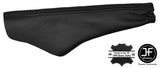 BLACK STICH LEATHER HANDBRAKE SLEEVE GAITER FOR VAUXHALL ASTRA MK2 OPEL KADETT