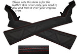 RED STITCH FITS VAUXHALL OPEL VX220 VX 220 TURBO SPEEDSTER 2X DOOR SILL COVER