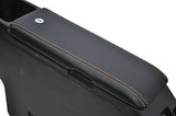 FITS DAIHATSU COPEN BLACK LEATHER ARMREST COVER BEIGE CUSTOM NEW MADE IN UK