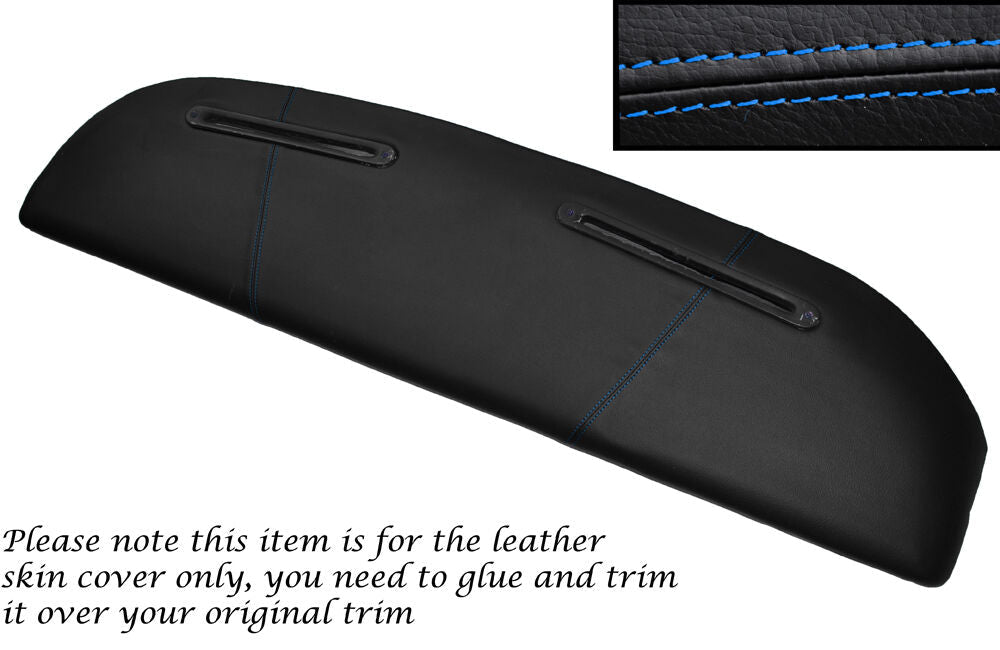 BLUE STITCHING TOP DASH DASHBOARD LEATHER COVER FITS RELIANT SCIMITAR SE5