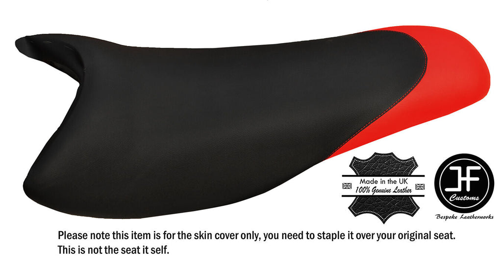 BLACK & BRIGHT RED CUSTOM FITS SEADOO HX 95-97 AUTOMOTIVE VINYL SEAT COVER