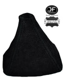 BLACK STITCH REAL SUEDE GEAR GAITER SHIFT BOOT FITS HONDA S2000 1999-2009