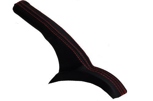 FITS SUZUKI SWIFT 2004+ HANDBRAKE GAITER red stitch CUSTOM NEW MADE IN UK