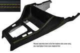 YELLOW STITCH GEAR SURROUND LEATHER SKIN COVER FITS BMW 3 SERIES E30 84-91