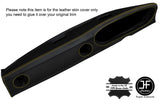 YELLOW STITCHING DASH DASHBOARD LEATHER COVER FITS JENSEN HEALEY 1972-1975