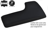 BLACK & BLACK REAL LEATHER ARMREST LID COVER FITS LEXUS IS250 IS350 2014-2017