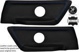 BLUE STITCHING 2X REAR DOOR CARD COVERS FITS BMW E36 CONVERTIBLE 93-98 STYLE 2