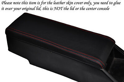 RED STITCH FITS DATSUN 240Z 260Z 280Z 79-83 LEATHER ARM REST LID COVER