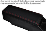 RED STITCH FITS DATSUN 240Z 260Z 280Z 79-83 LEATHER ARM REST LID COVER