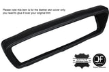 GREY STITCH DASH DASHBOARD POD LEATHER COVER FITS FORD CAPRI MK1 1600 CUSTOM NEW