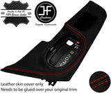 RED  STITCH AUTOMATIC GEAR SURROUND LEATHER COVER FOR TOYOTA SUPRA MK4 93-02