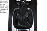 BLACK STITCH LEATHER MANUAL GEAR GAITER FITS VAUXHALL OPEL MERIVA B MK2 10-15