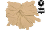 LARGE CREAM LEATHER FULL 40 SQ FT HIDE QUALITY TOP GRAIN GENUINE LEATHER