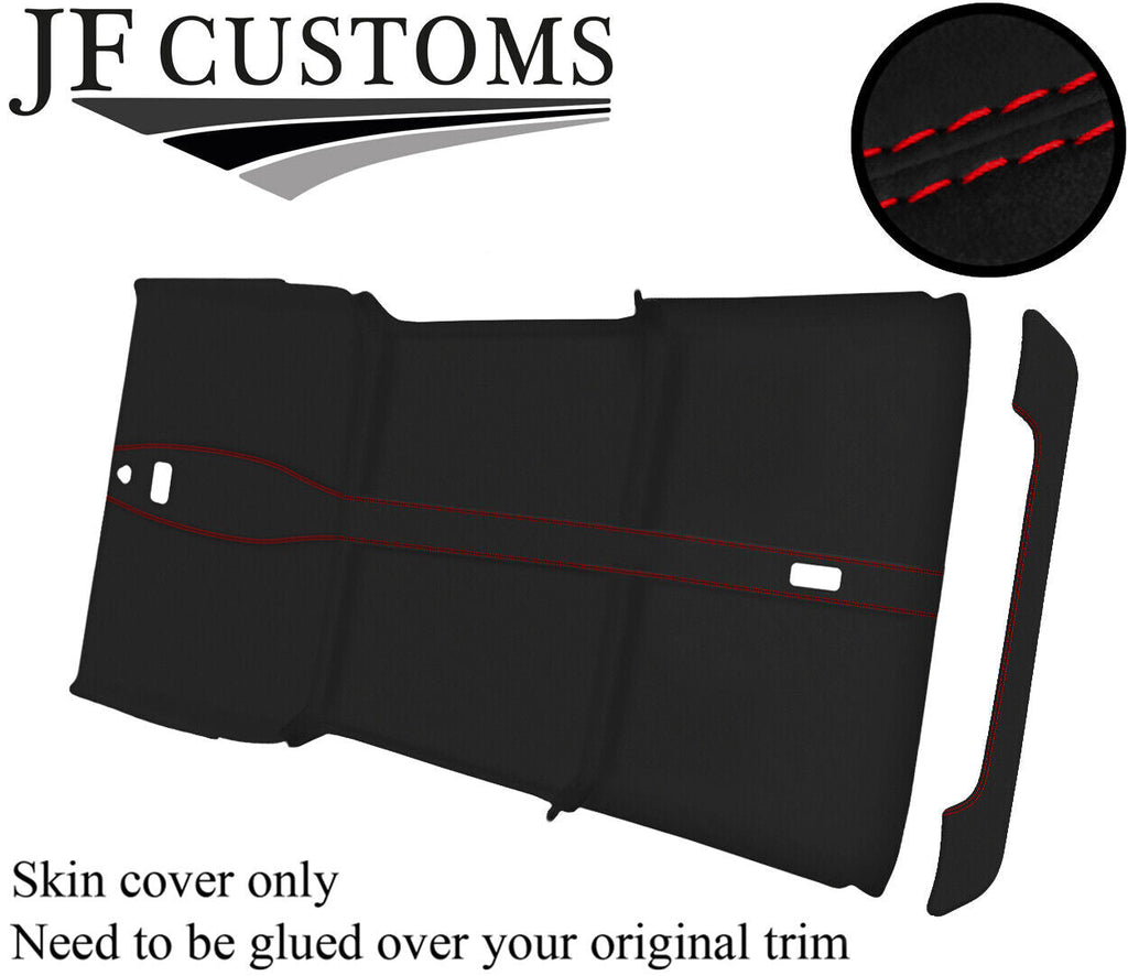 RED ST 4 PIECE ROOF HEADLINING LUXE SUEDE COVER FOR LAND ROVER DEFENDER 110 SW