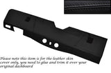 BLACK STITCH BOTTOM DASH DASHBOARD COVER FITS LAND ROVER DEFENDER 90 110 83-06