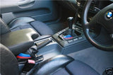 FITS BMW E36 E46 TRI STRIPES GEAR & HANDBRAKE LEATHER COVERS CUSTOM NEW