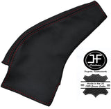 RED STITCHING FITS MAZDA MX5 MK1 MK2 89-05 CUSTOM HANDBRAKE GAITER LEATHER