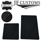 L BLUE DIAMOND STITCH VINYL 2X TAILORED FLOOR MAT CARPETS FOR LOTUS ELISE S1