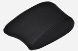 FITS HYUNDAI COUPE 99-02 ARMREST COVER LEATHER BLACK STIT CUSTOM NEW MADE IN UK