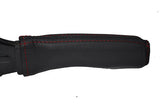 red stitching FITS MERCEDES A CLASS W168 97-04 HANDBRAKE HANDLE COVER ONLY