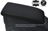 BLACK & BLACK ARMREST LID LEATHER COVER FITS TOYOTA HILUX SURF 4 RUNNER 89-95