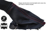 RED STITCHING E BRAKE EMERGENCY LEATHER BOOT FITS DODGE VIPER 2003-2006