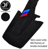 BROWN STITCHING TRI STRIPE SUEDE HANDBRAKE GAITER FOR BMW Z4 E85 E86 2002-2008