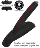 RED STITCH LEATHER HANDBRAKE GAITER FITS FITS NISSAN QASHQAI J10 2007-2013
