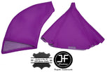 PURPLE LEATHER GEAR & HANDBRAKE GAITER FITS MAZDA MX5 MX-5 MK1 NA EUNOS 89-97