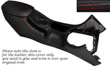 RED STITCH CENTRE CONSOLE COVER + ARMREST COVER FITS FORD MUSTANG 94-98