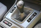 FITS BMW E30 E36 E46 E34 Z3 GREY GEAR GAITER SHIFT LEATHER CUSTOM NEW MADE IN UK