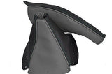 FITS MAZDA MX5 MK1 1990-1998 GEAR + HANDBRAKE GAITER GREY BLACK  LEATHER