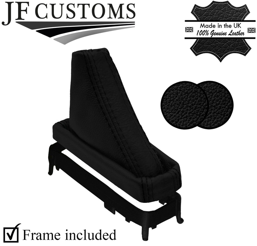 BLACK STRIPE LEATHER AUTOMATIC GEAR+PLASTIC FRAME FOR HONDA CIVIC MK10 X 17-21