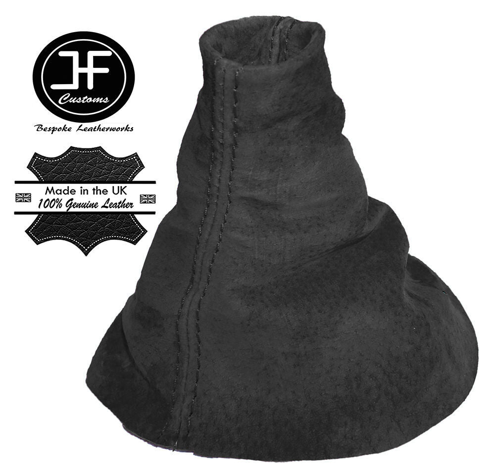 DARK GREY SUEDE MANUAL GEAR LEVER GAITER FOR PEUGEOT 206 206 CC 98-00 CUSTOM NEW