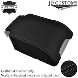 GREY STITCH GENUINE LEATHER ARMREST COVER FITS LANDROVER DISCOVERY 3 4 LR3 LR4