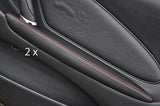 FITS TOYOTA CELICA 99-06 2X DOOR ARMREST COVERS red st CUSTOM NEW MADE IN UK
