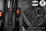 GREY STITCH LEATHER GEAR HANDBRAKE COVER FOR VAUXHALL OPEL ASTRA G MK4 98-05