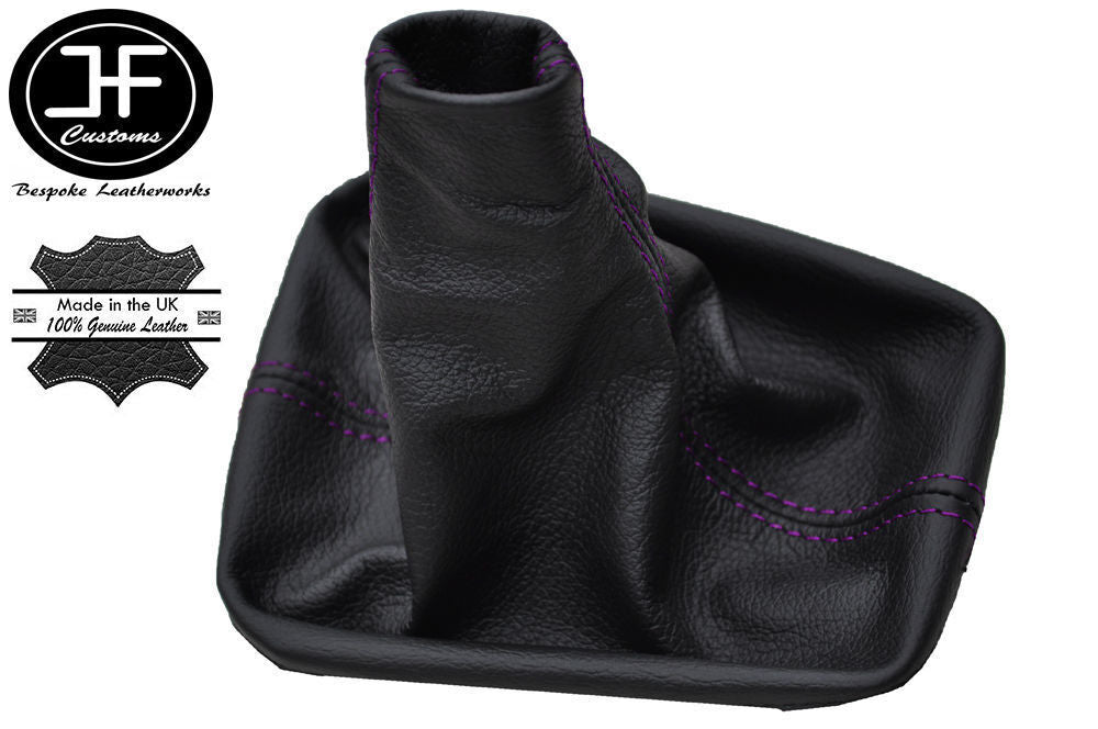 PURPLE  STITCH FITS VW POLO MK4 4 IV 9N 9N3 2001-2009 VW GTI TDI SDI GEAR GAITER