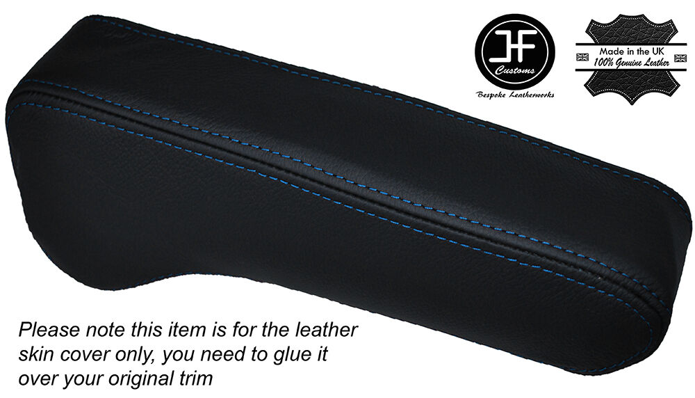 BLUE STITCH 1X PASSENGER SEAT ARMREST COVER FITS FORD GALAXY MK3 S MAX 06-14