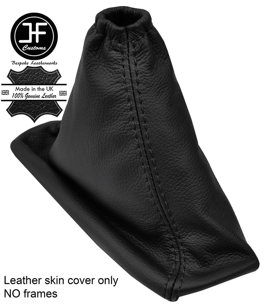 BLACK STITCH REAL LEATHER HANDBRAKE GAITER FITS RENAULT MEGANE COUPE MK3 08-16