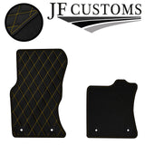 YELLOW DIAMOND VINYL 4X TAILORED FLOOR CARPET FOR RANGE ROVER VELAR 17-21 JF1